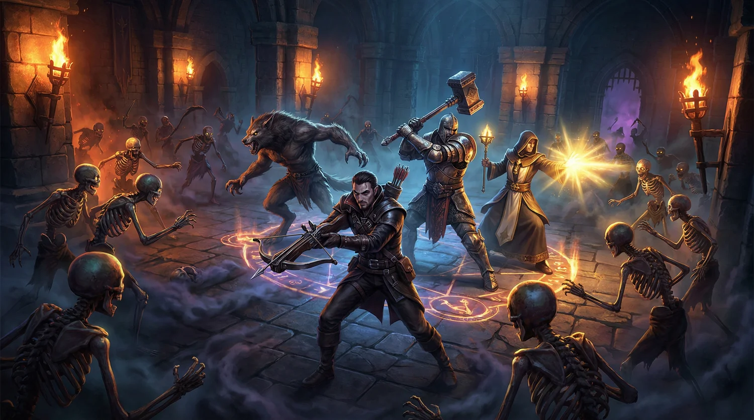 Gothic Dungeon Survivors (Remix)
