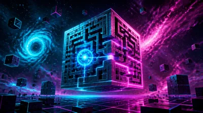 3D Cube Maze