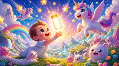 Unicorn Star Milk Adventure