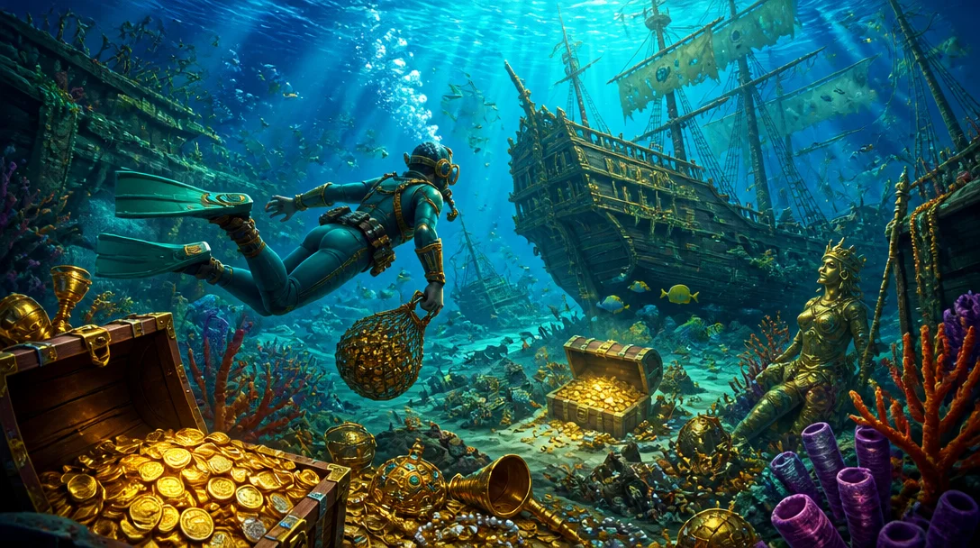 Sunken Goldships