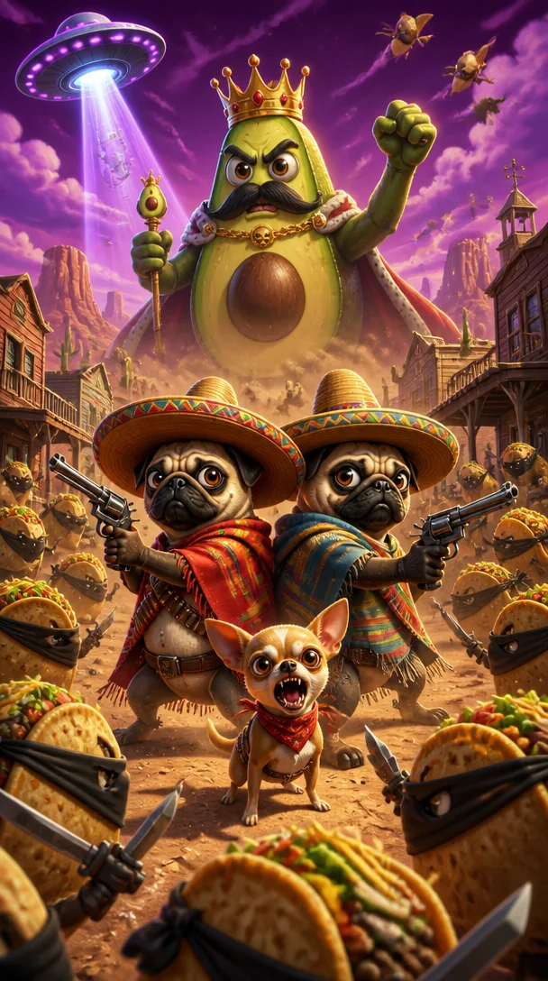 Pugs Vs Ninja Tacos (Sponsor Rewards game) (Remix)