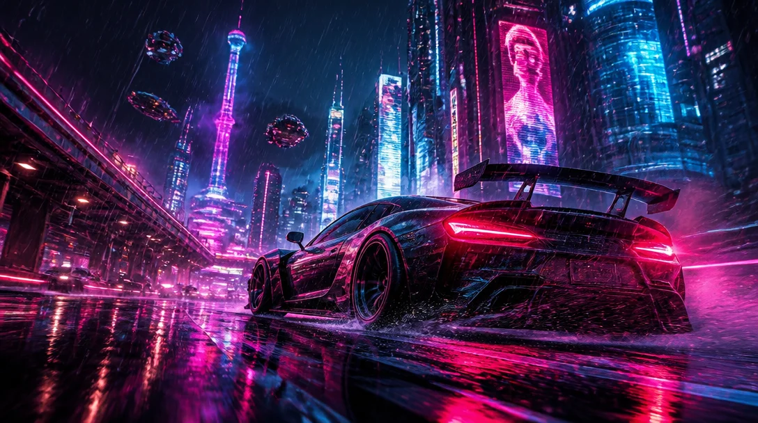 Neon Rain
