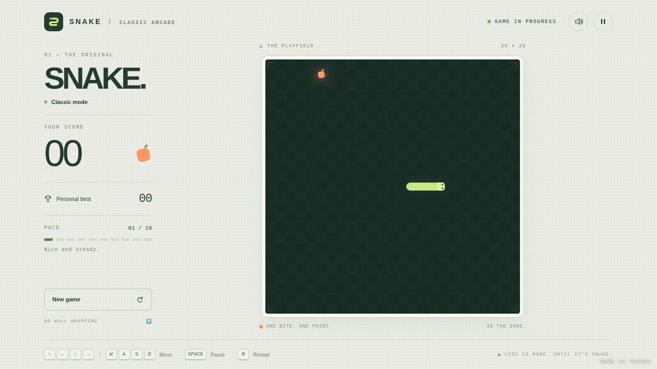 Snake — Classic Arcade