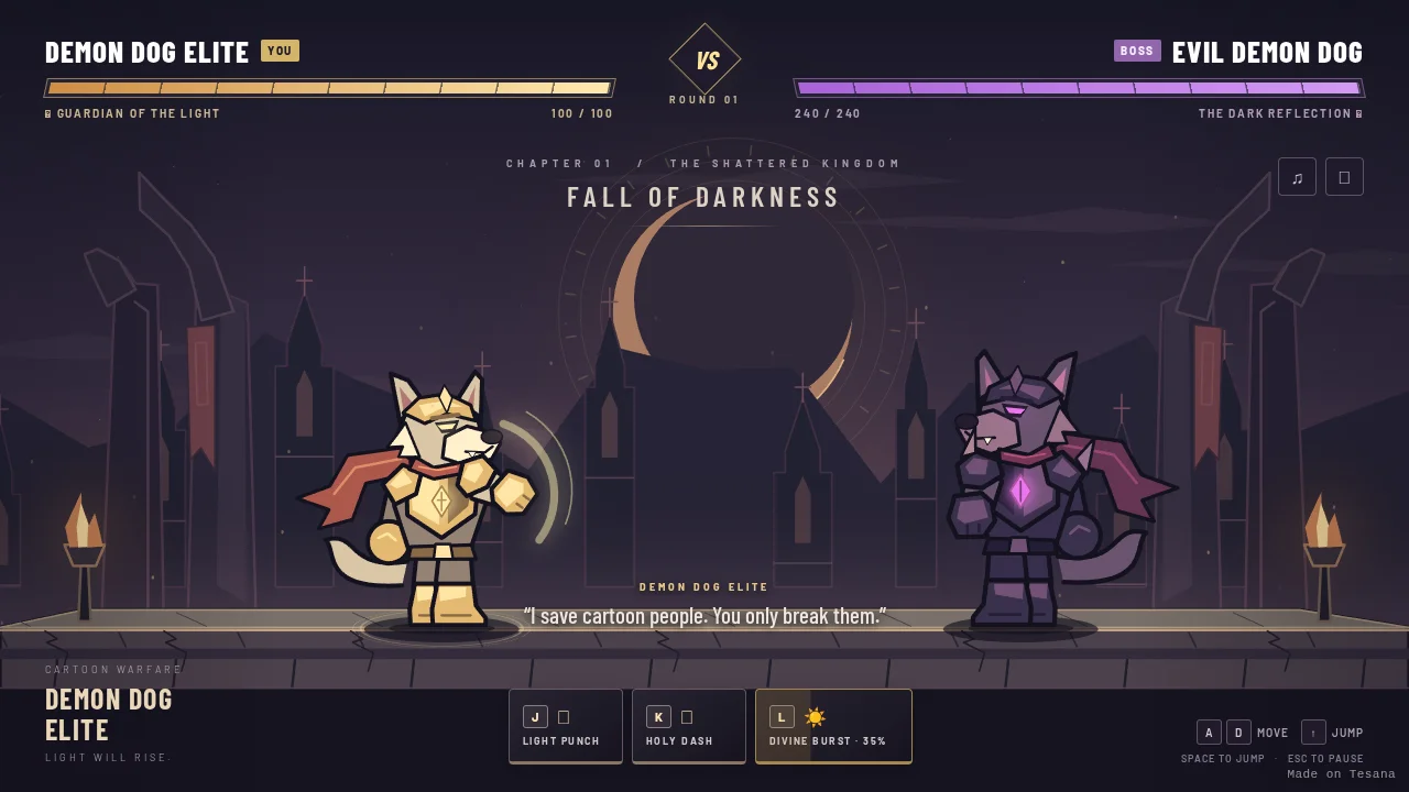 Demon Dog Elite — Fall of Darkness