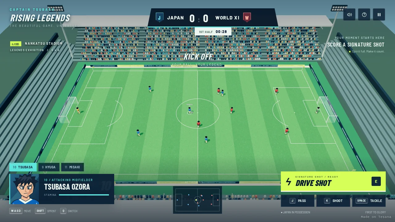 Captain Tsubasa · Rising Legends