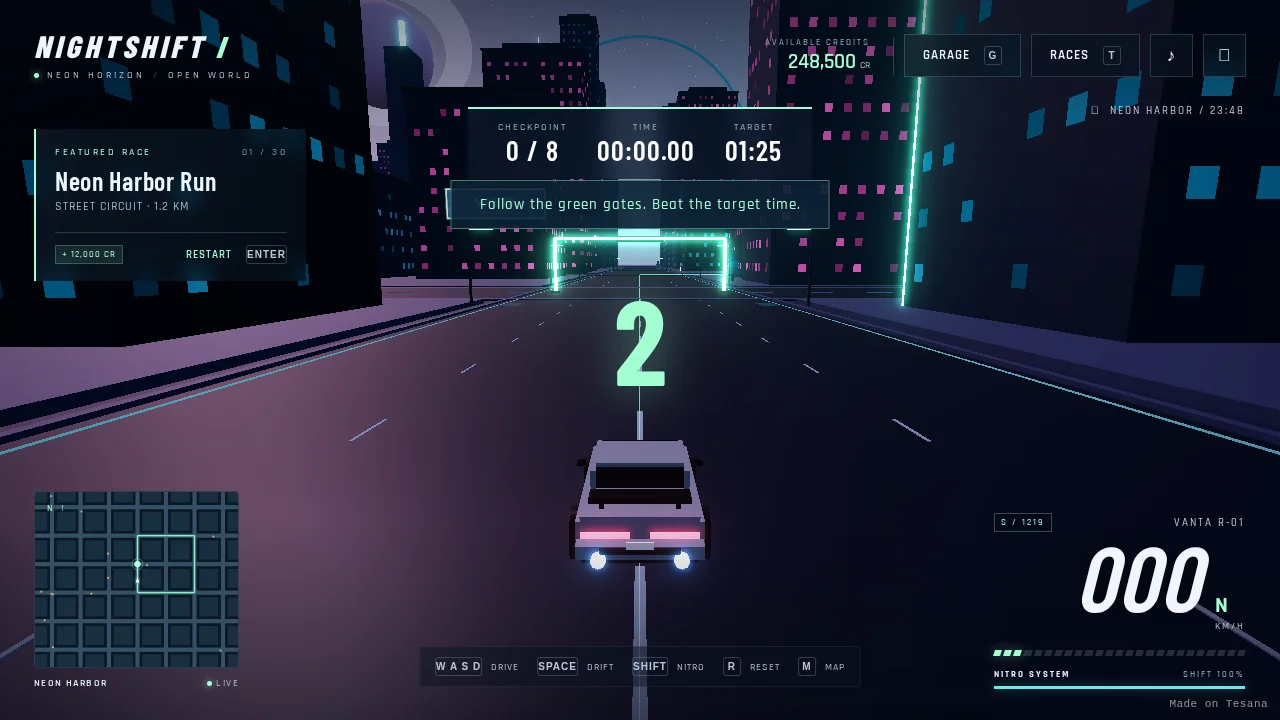 NIGHTSHIFT — Neon Horizon