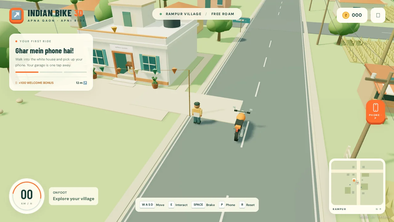 Indian Bike 3D
