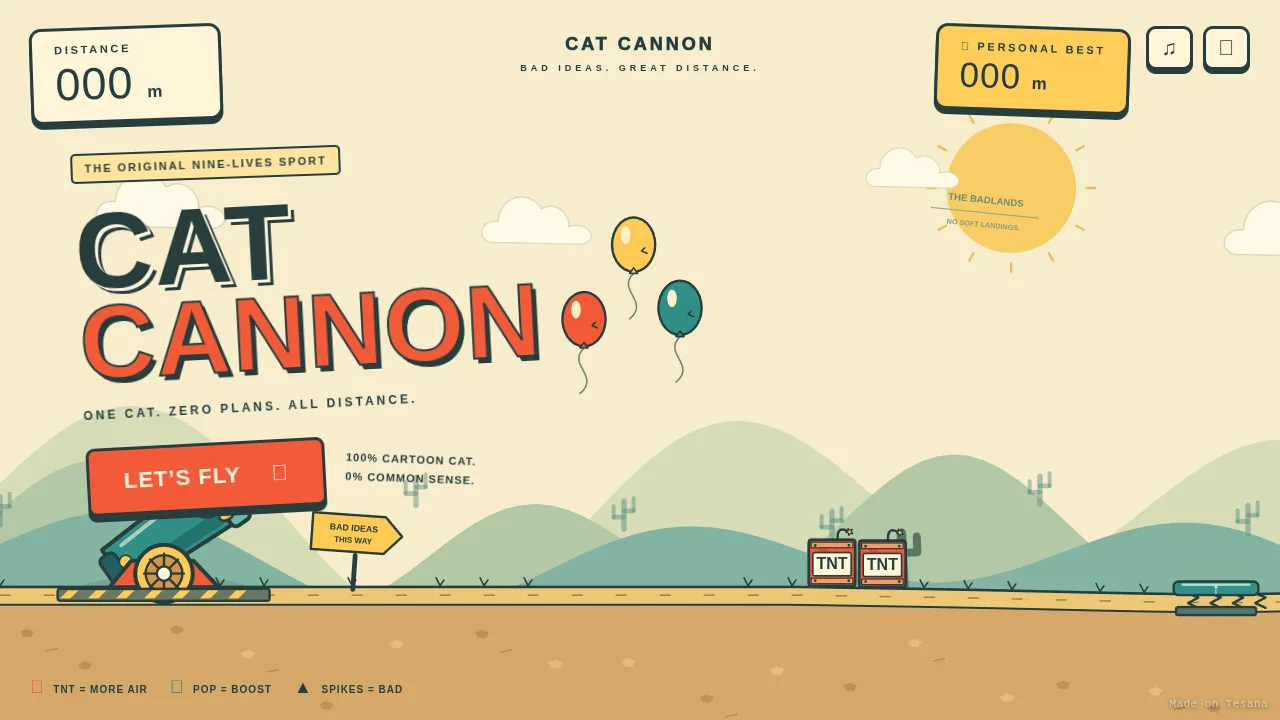 Cat Cannon — Bad Ideas, Great Distance