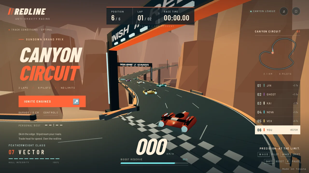 REDLINE — Canyon Circuit