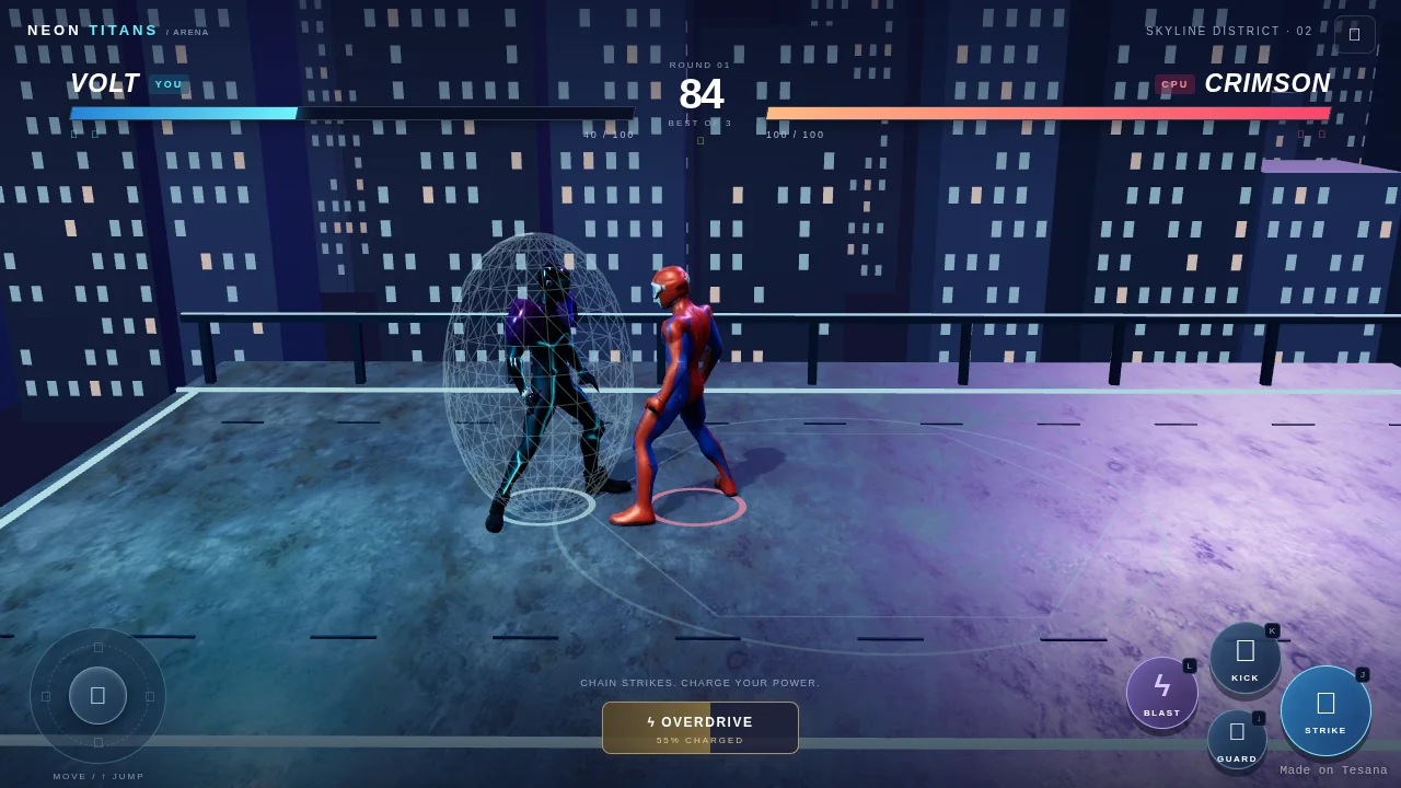Neon Titans