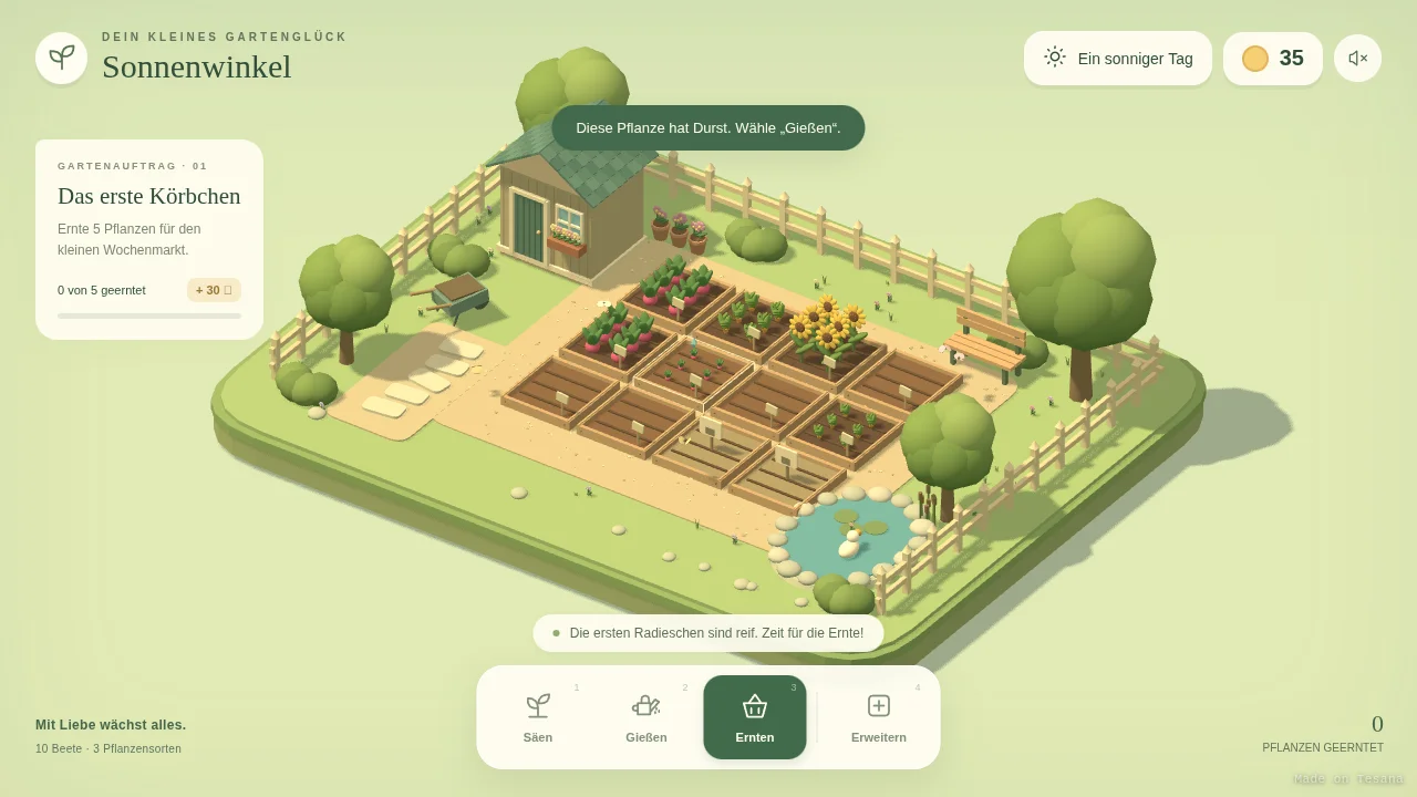 Sonnenwinkel · Dein kleiner Garten