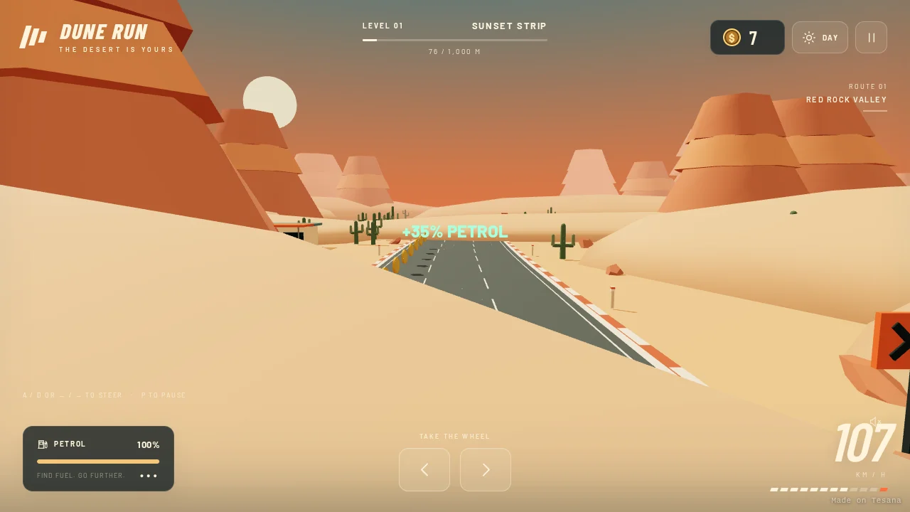 Dune Run — Desert Racer