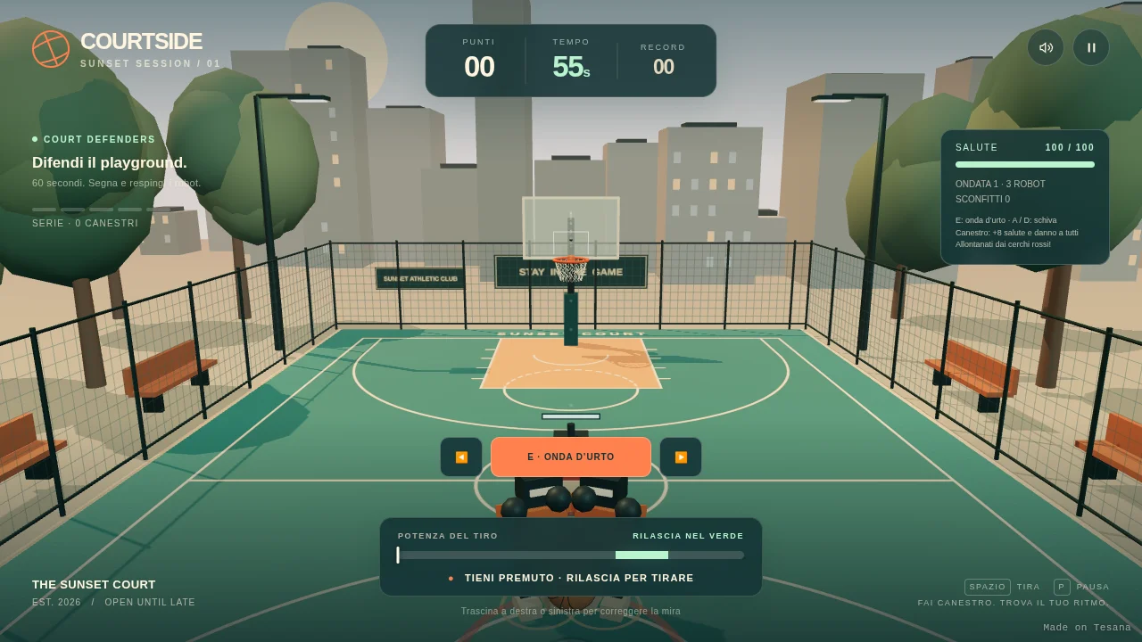 Courtside — Sunset Session