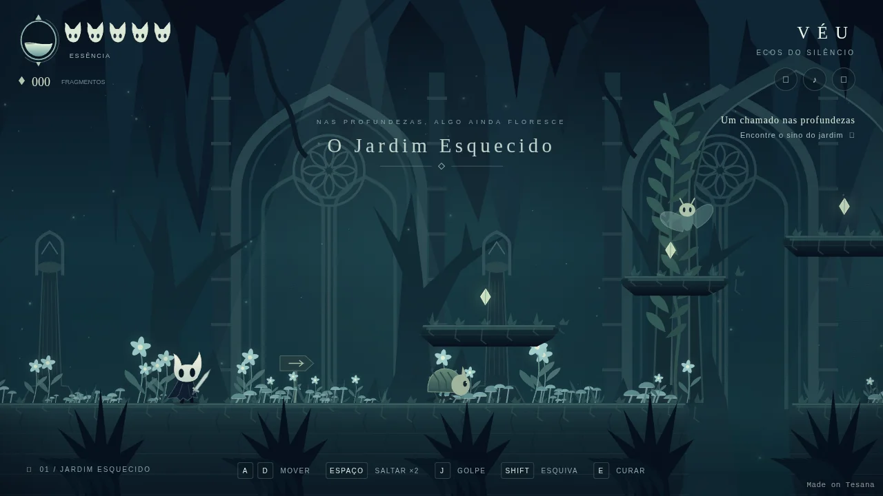 Véu — O Jardim Esquecido