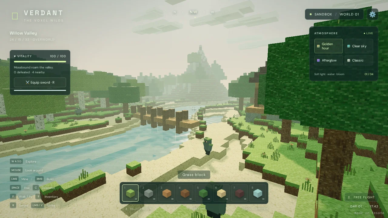 Verdant — Voxel Wilds