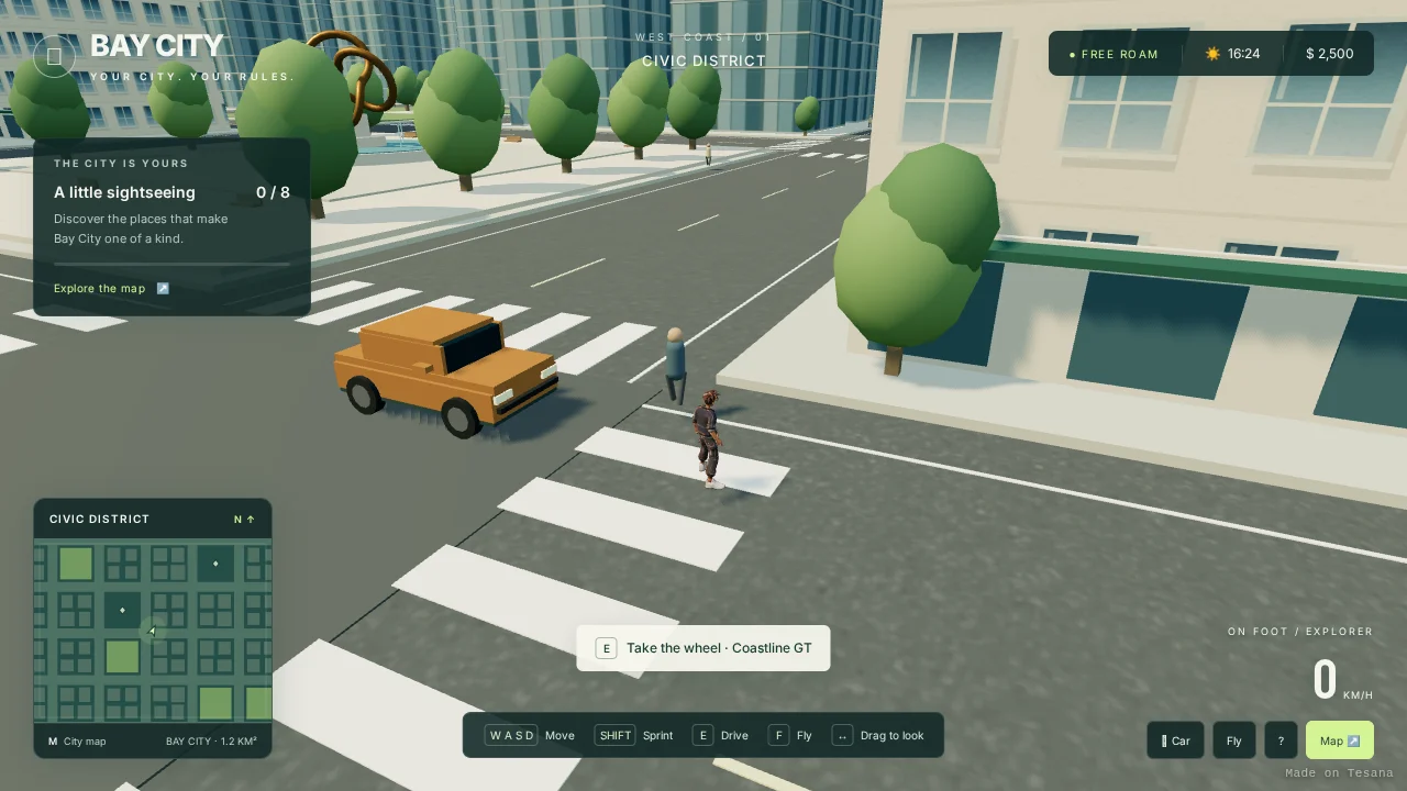 Bay City — Open World