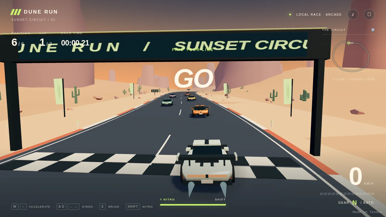 Dune Run — Sunset Circuit