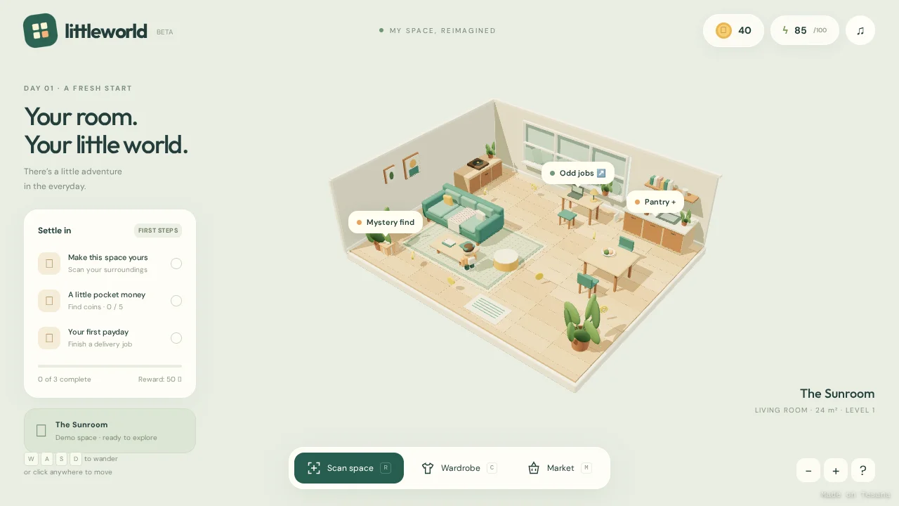 Littleworld — Your space, reimagined