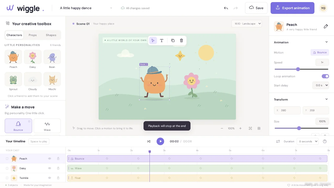 Wiggle — little ideas, big moves