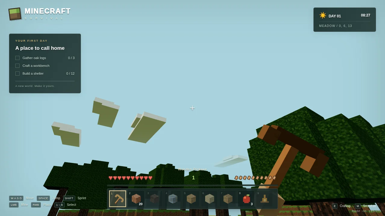 Minecraft • Survival