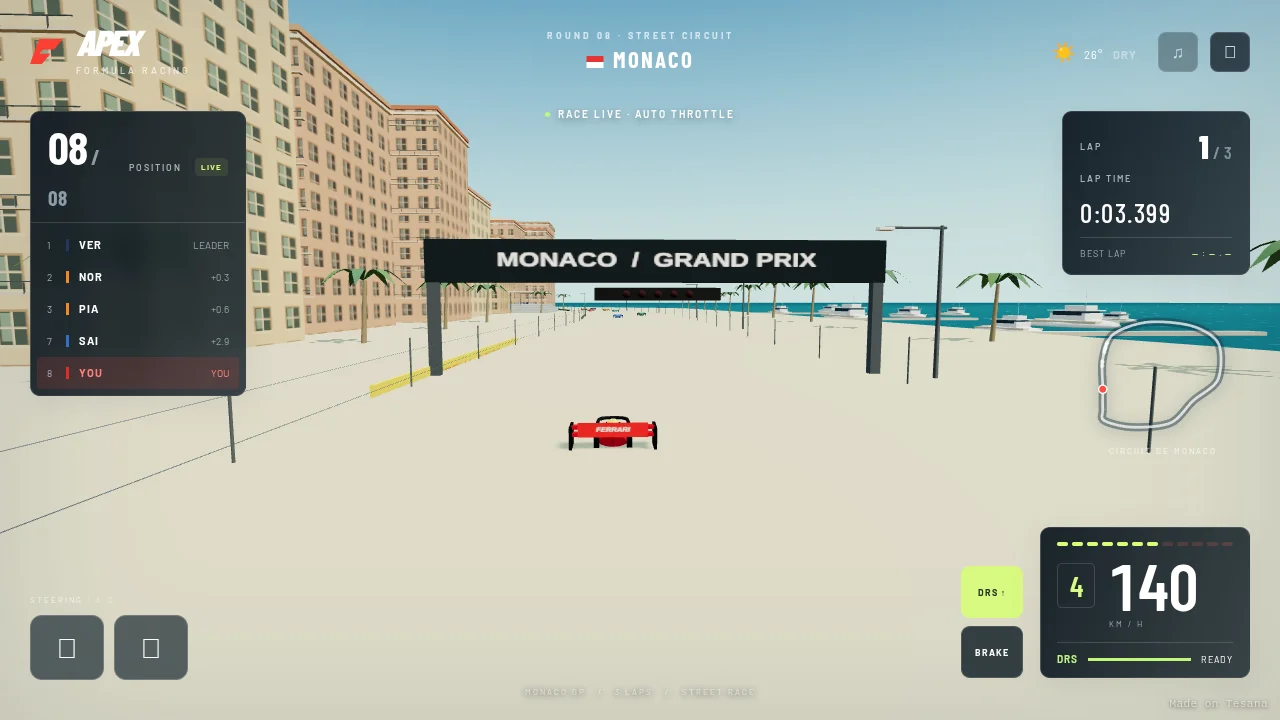 APEX — Monaco Grand Prix