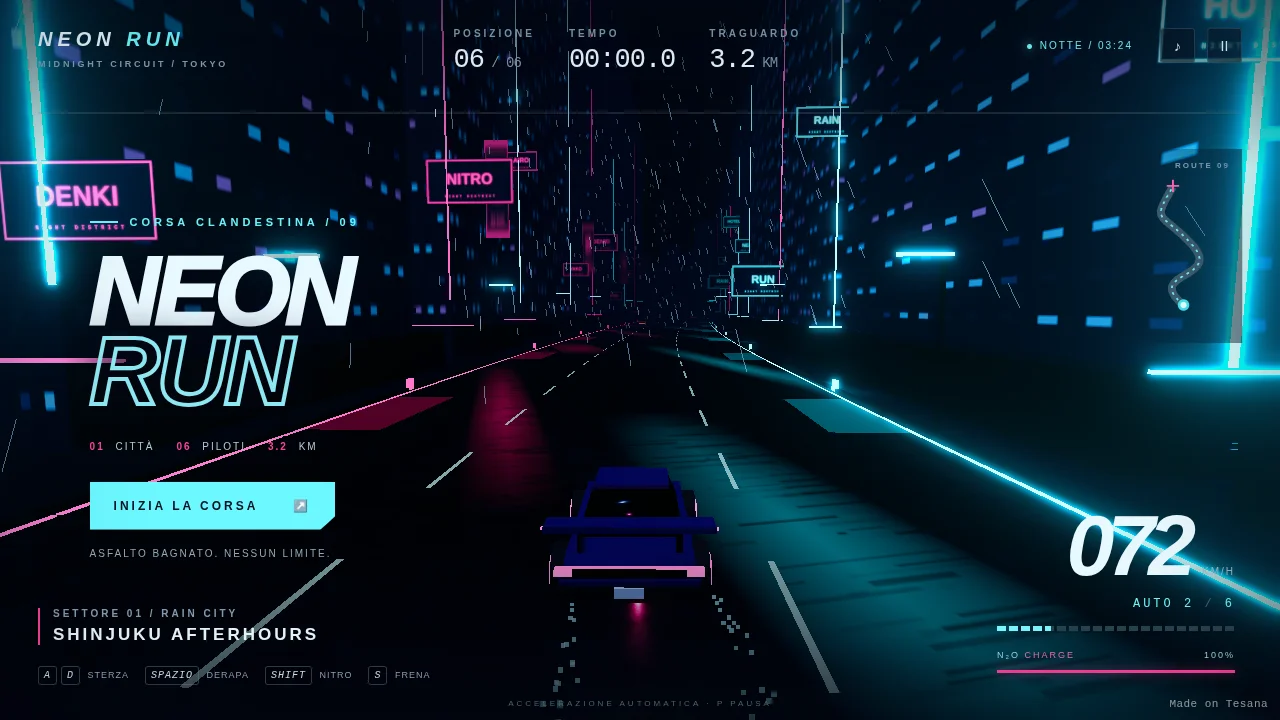 NEON RUN — Midnight Circuit