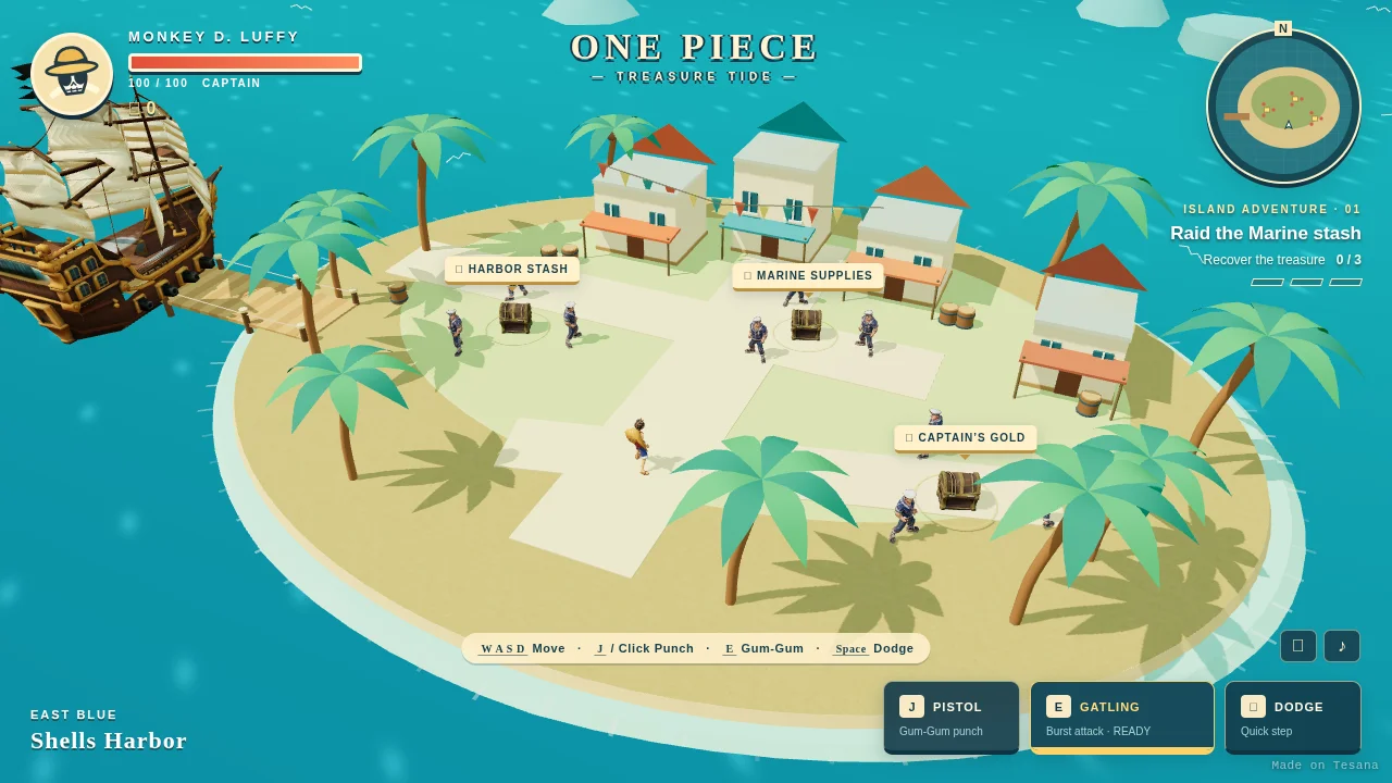 One Piece — Treasure Tide