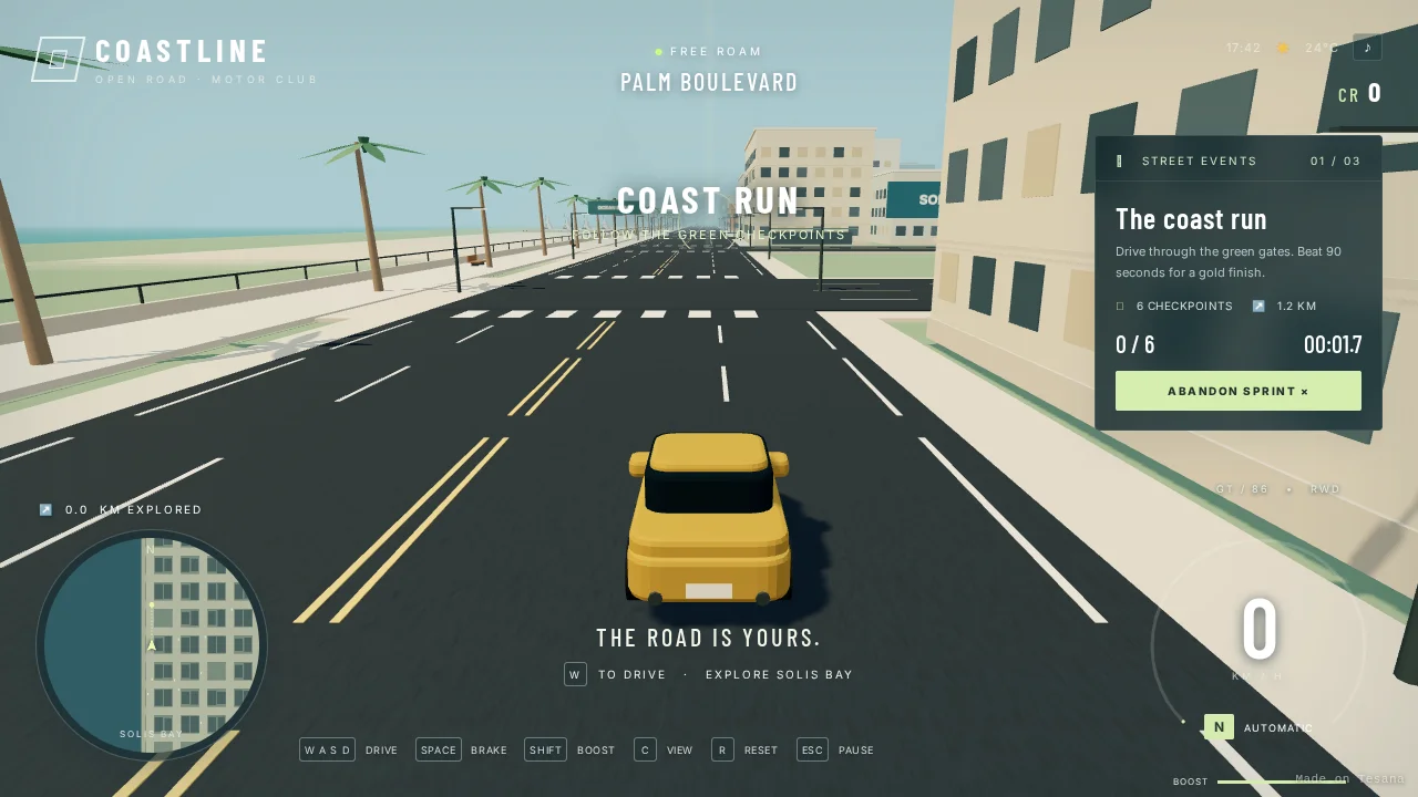 Coastline — Open Road
