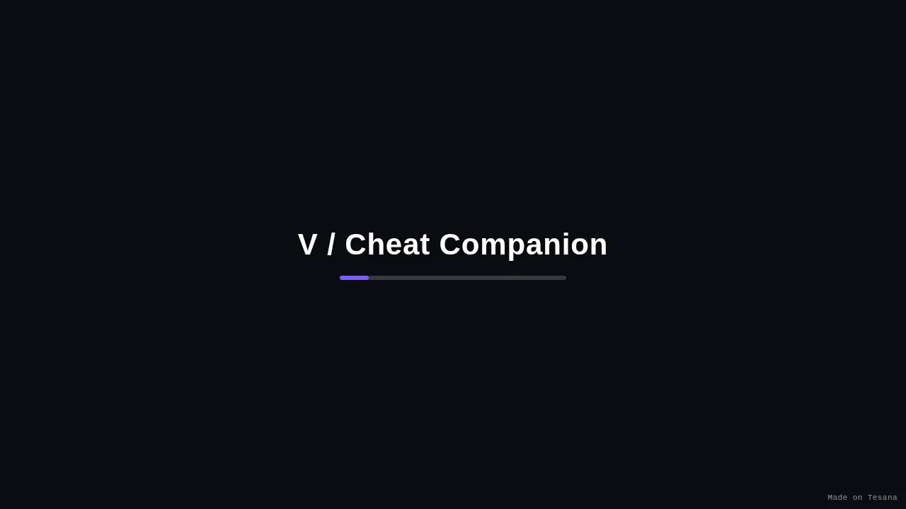 V / Cheat Companion