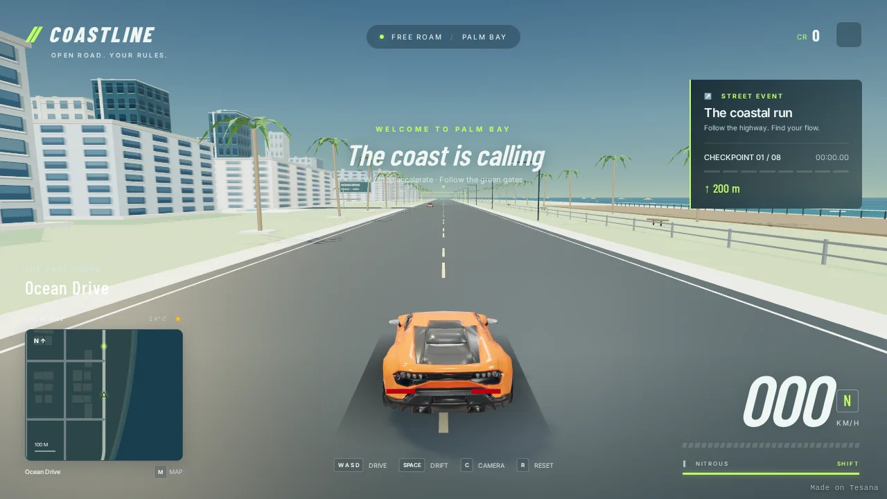 Coastline — Open Road