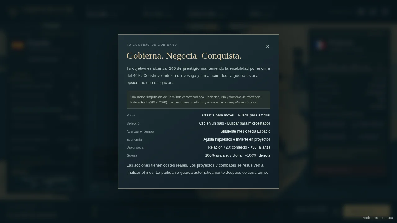 Imperium · El equilibrio del mundo