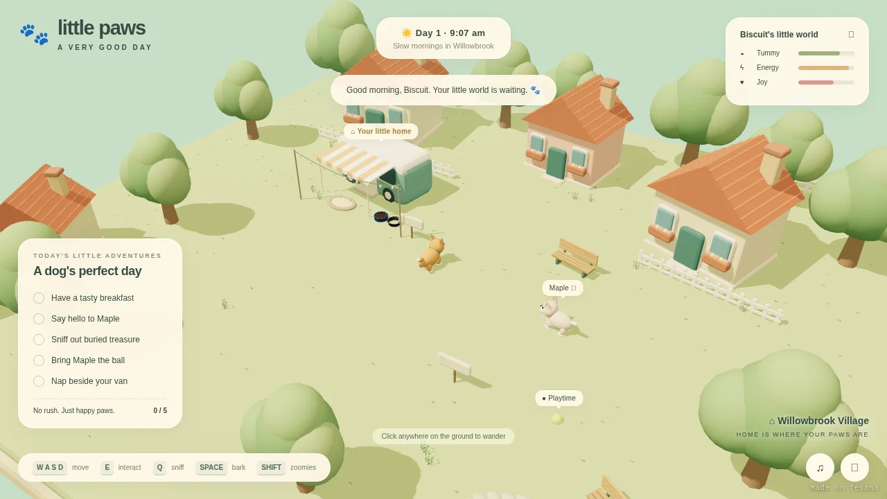 Little Paws • A very good day
