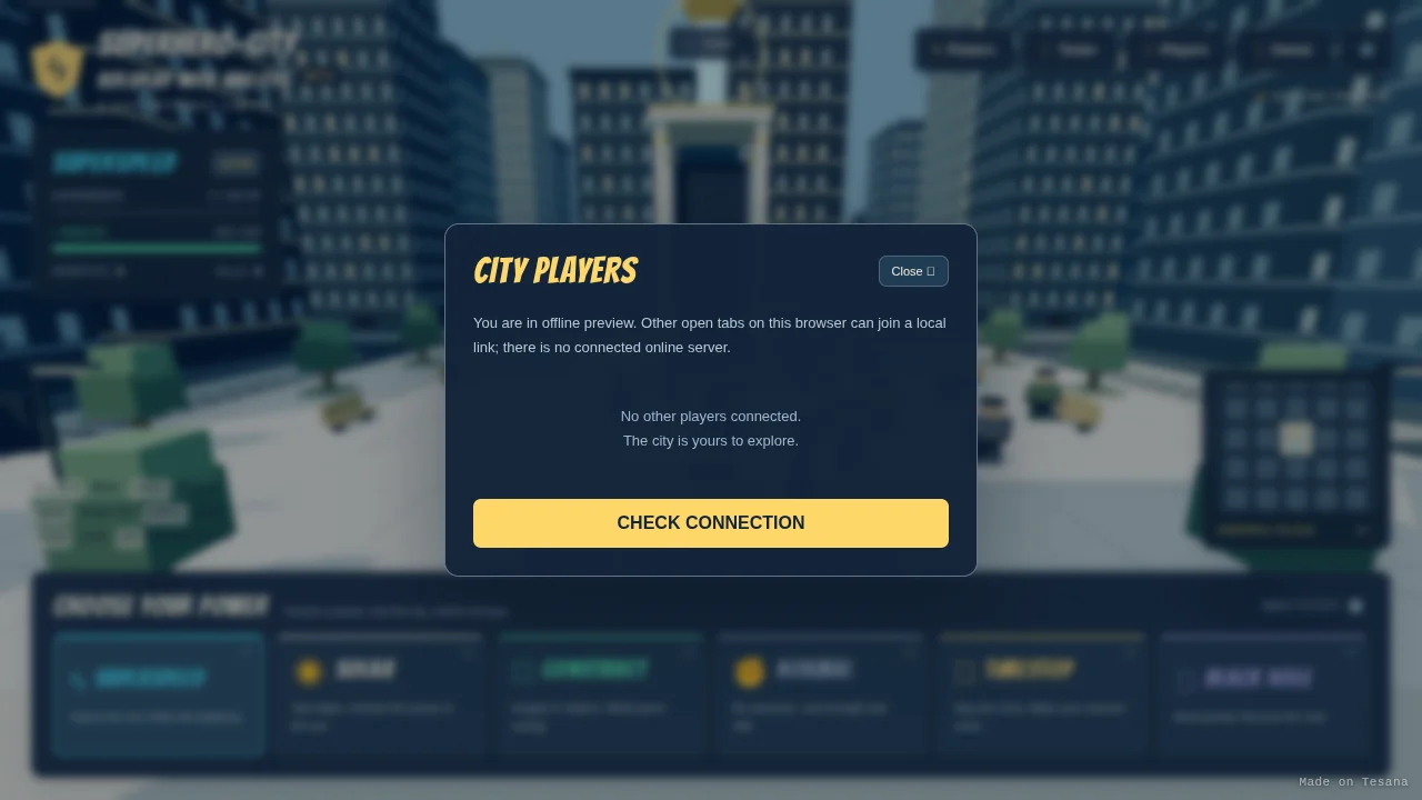 Superhero-city roleplay with abilitys (beta)