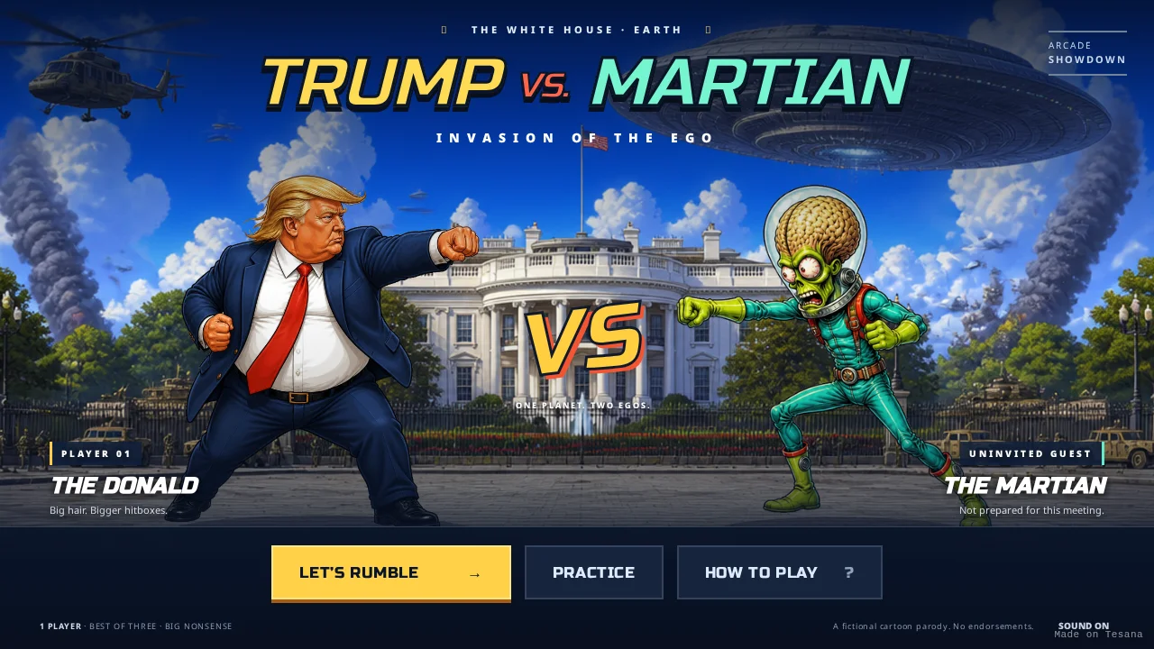 Trump vs. Martian — Invasion of the Ego