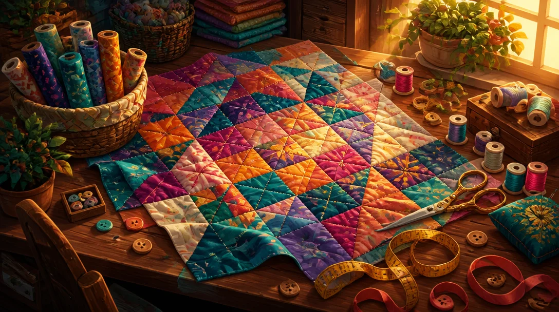 How to Make a Quilt Work Piece