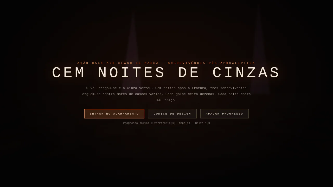 CEM NOITES DE CINZAS