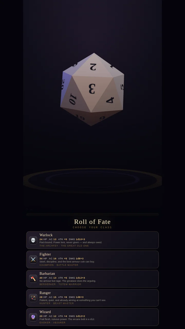 Roll of Fate