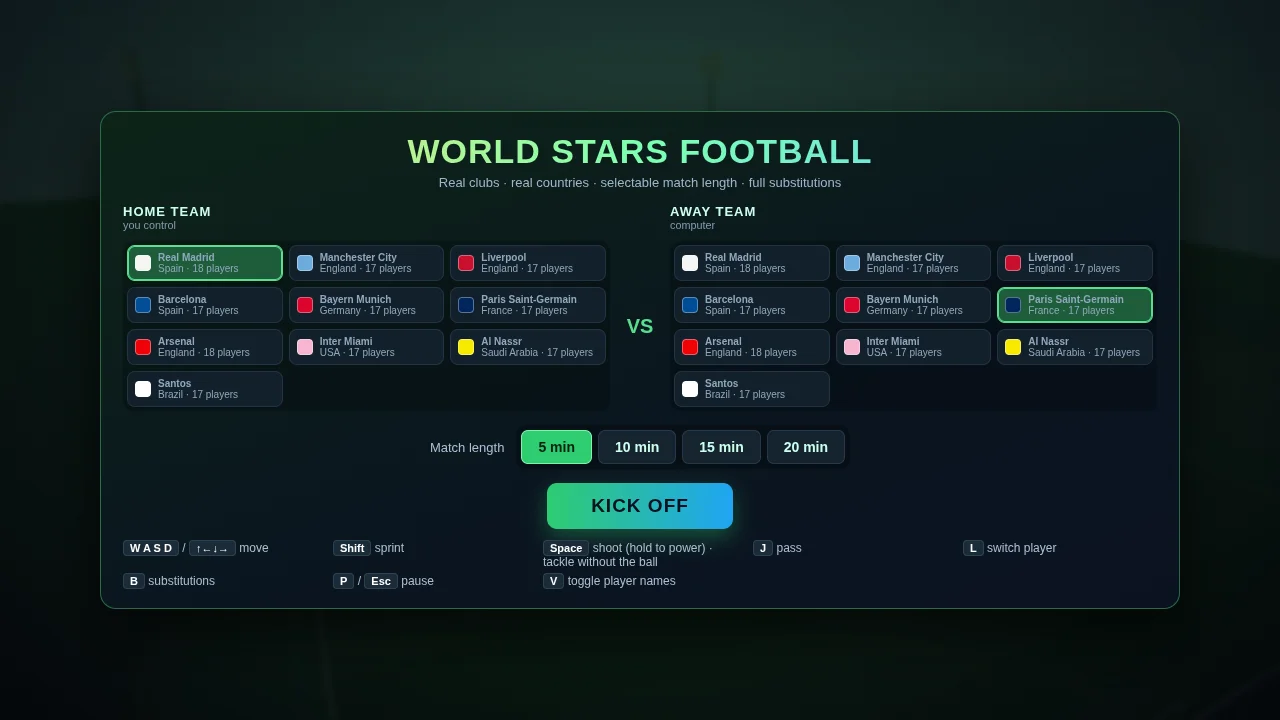 World Stars Football