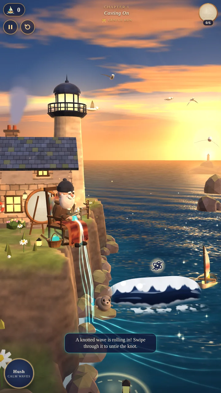 TIDEKEEPER - The job: knit the sea.